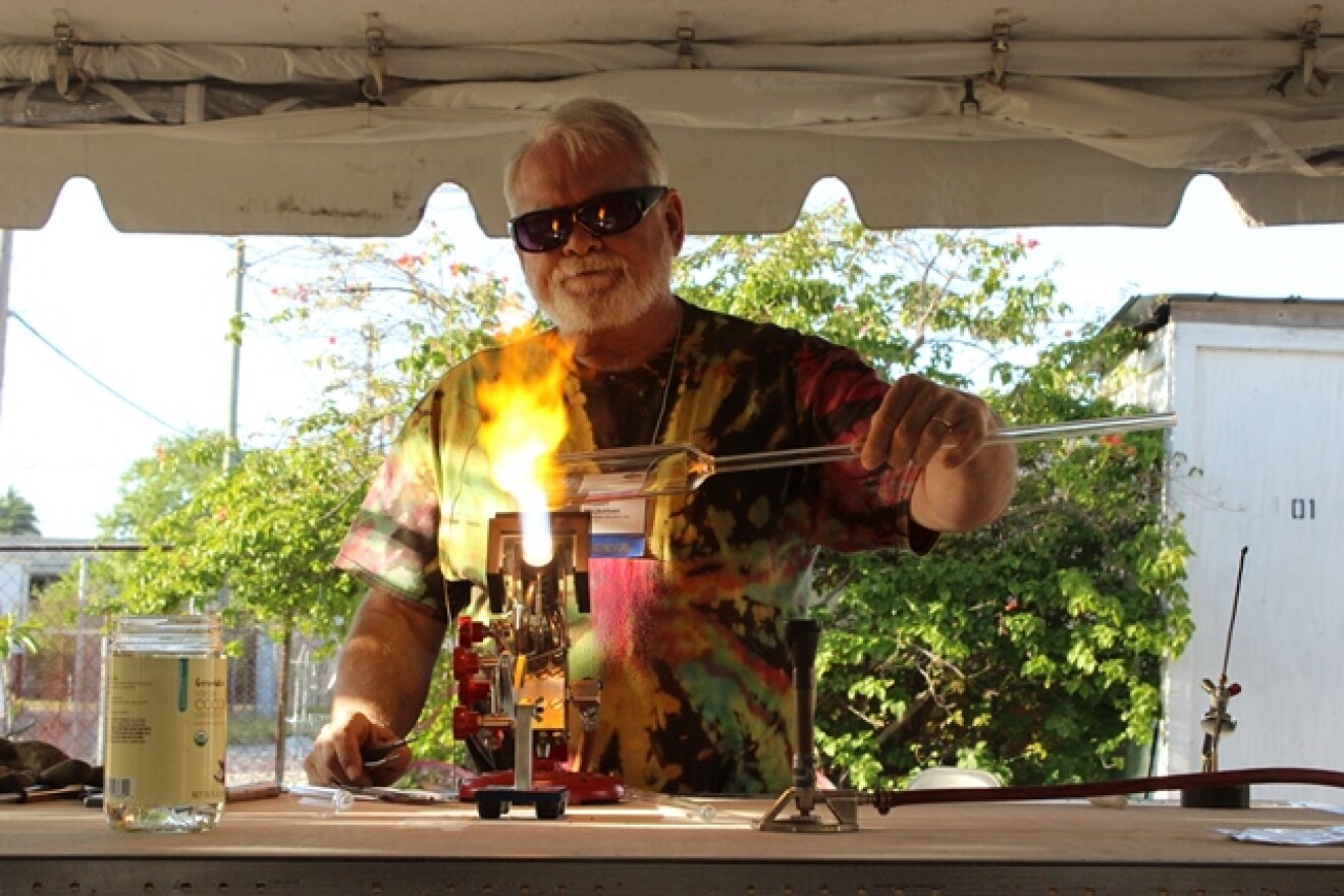 Ocala-based artist Robert Mickelsen